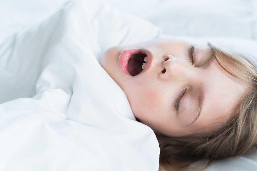 mouth breathing affects children's teeth